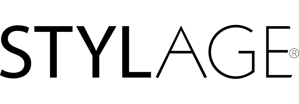 Logo de Stylage, gamme de produits de comblement dermique utilisée chez St-Laurent Médico-Esthétique. Produits de comblement à base d’acide hyaluronique pour rides, volume et hydratation cutanée