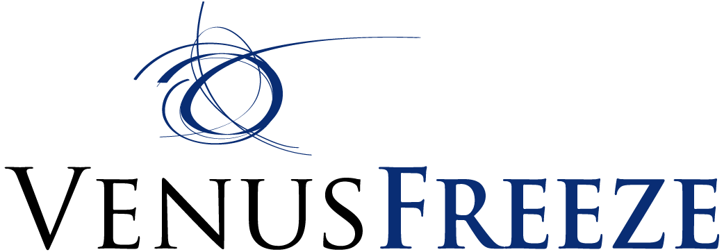 Logo Venus Freeze – Traitement anti-âge par radiofréquence pour le raffermissement de la peau et la réduction des rides